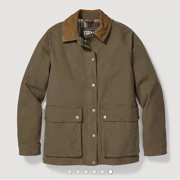 Olive Women's EB Barn Coat - Picture 6 of 12